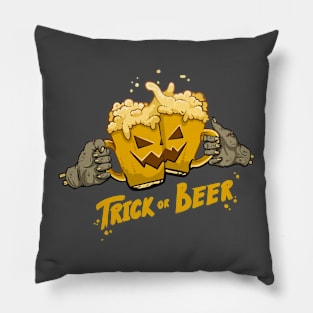 Trick or beer Pillow