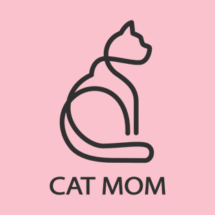 cat mom T-Shirt