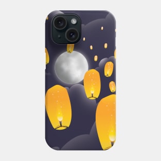 Chinese sky lanterns. Phone Case