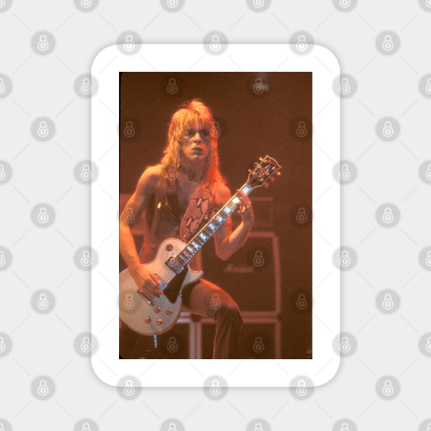 Randy Rhoads Photograph Magnet by Concert Photos