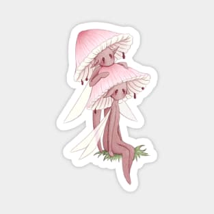 Bleeding fairy Helmet Mushrooms Magnet