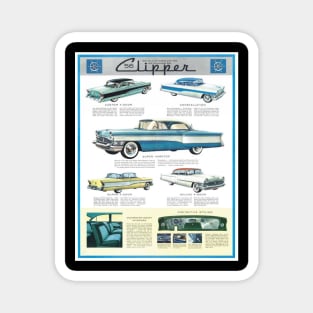 clipper vintage car advert Magnet