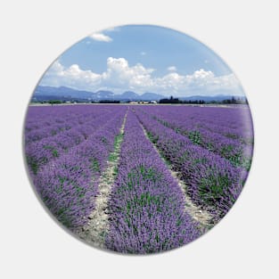 Lavender Field Pin