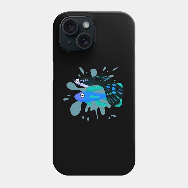 I love guppies breeding Phone Case by Explore The Tropics