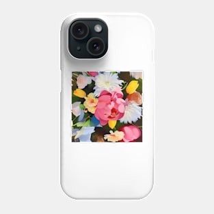 Pink Peony Floral Phone Case