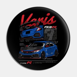 Honda Civic FK8R Varis Pin