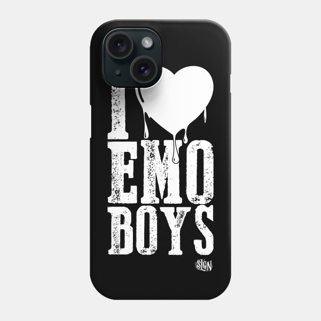 I love EMO Boys Phone Case by slgn