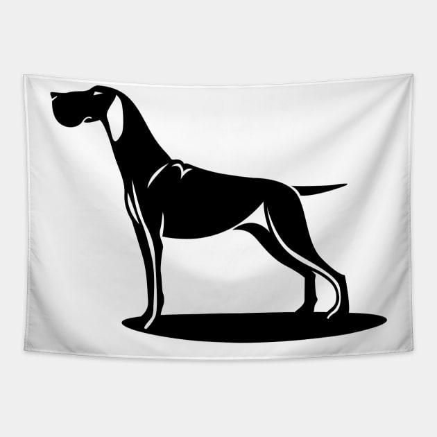 Hunter Dog Tapestry by Whatastory
