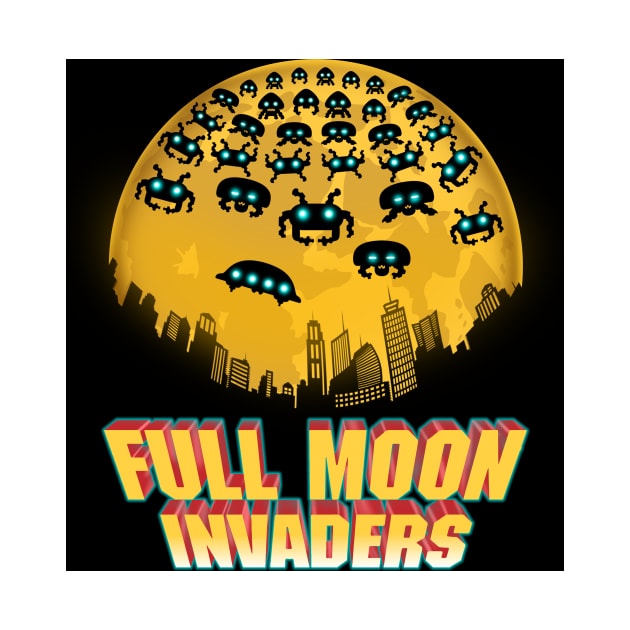 Full Moon Invaders by Pigeon585