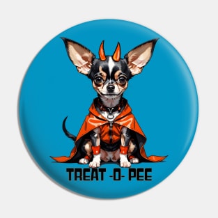 Halloween Chihuahua Pin