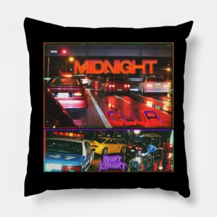 Midnight Club Racer [Black] Pillow