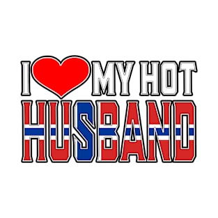 I Love My Hot Norwegian Husband T-Shirt