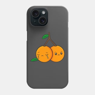 Sad Orange Phone Case