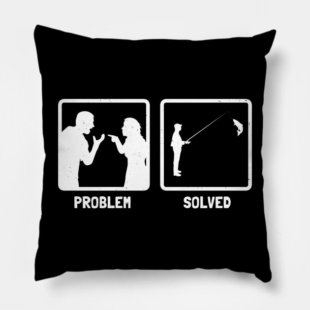 funny fishing Pillow by Circle Project