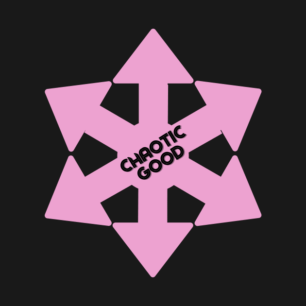 Chaotic star - chaotic good by Quadrupel art