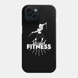 Workout with drumsticks - Pound Fitness Phone Case