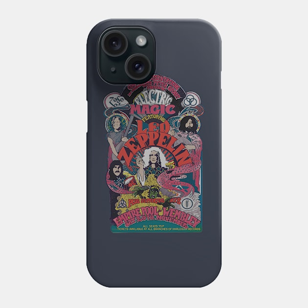 Led Zepplin Tour Phone Case by subsystemflamingo