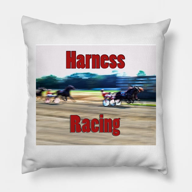 Harness Racing Pillow by Degroom