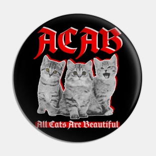 All Cats Are Beautiful Pin