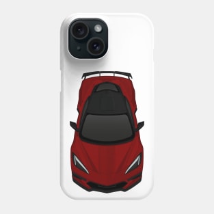 C8 Dark-red Phone Case