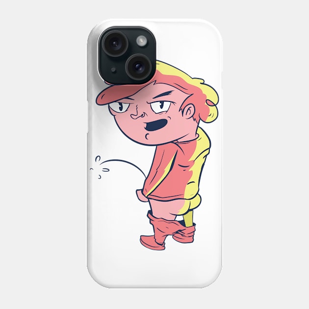 Bad Boy Urinating Phone Case by JFDesign123