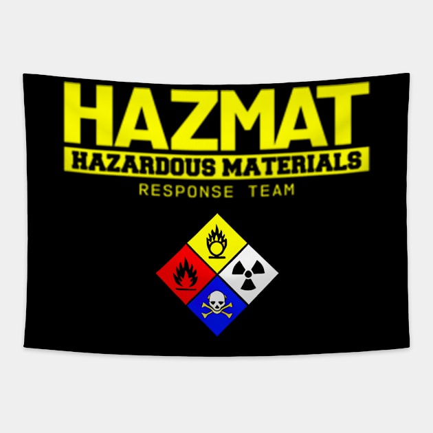 Hazmat Hazardous Material Response Team Technician Tapestry by klei-nhanss