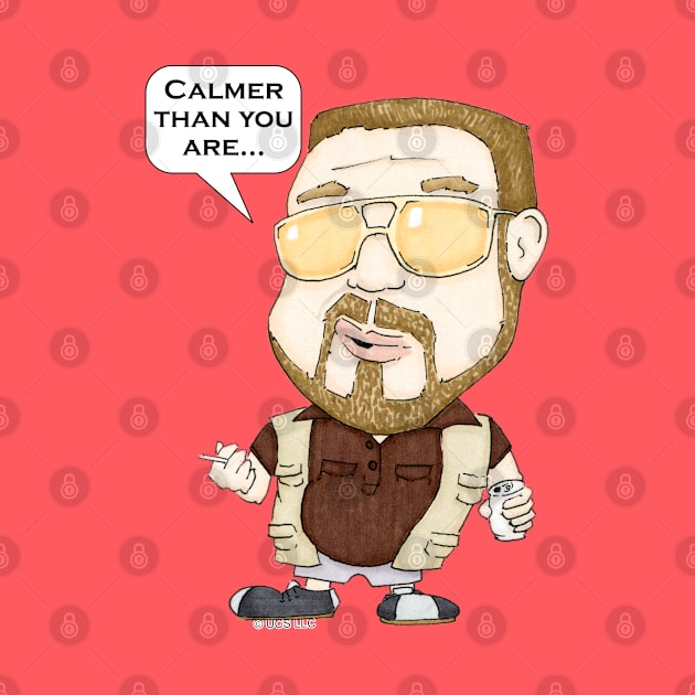 Walter Sobchak: Calmer Than You Are by thedadwhodraws