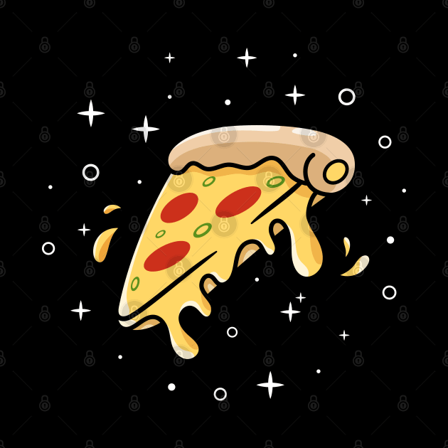 pizza slice cartoon by garistipis