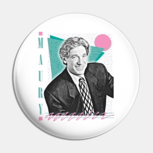 Maury Povich //  Aesthetic 90s Style Design Pin