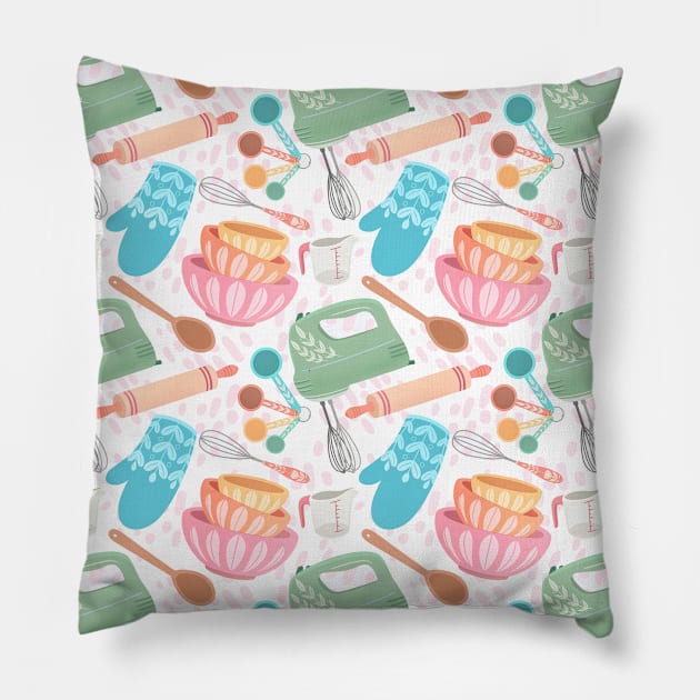 Vintage Kitchen Pillow by Kennedy Marshall Designs