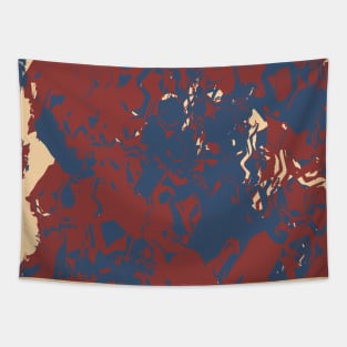 R&B Abstract Colors Reunion Tapestry