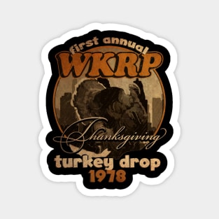 WKRP art design On Vintage Magnet