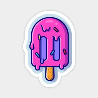 Popsicle Ice Cream Cartoon Magnet