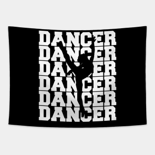 Dancer Dance Team Silhouette Ballet Pointe Jazz Lyrical Tapestry