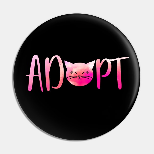 Adopt a cat Pin by PrettyPittieShop