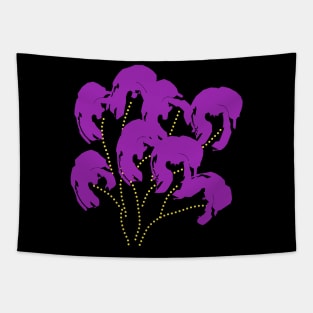 Fantasy flower vector Tapestry