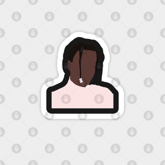 A$AP Rocky Silhouette Magnet by morgananjos