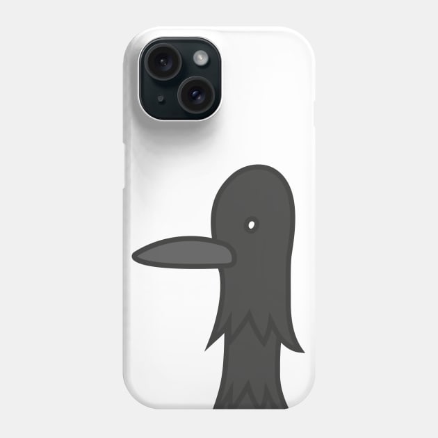 Funny Crow Corvus Phone Case by artdorable