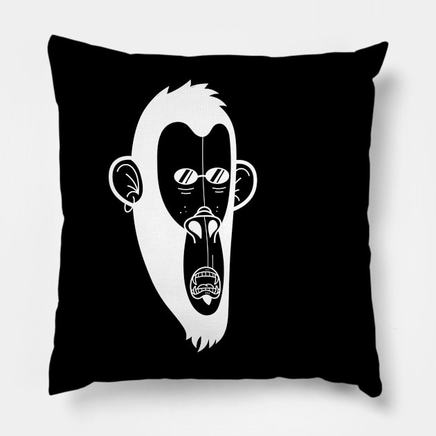 Lowlife (White Variant) Pillow by thevisualgroove