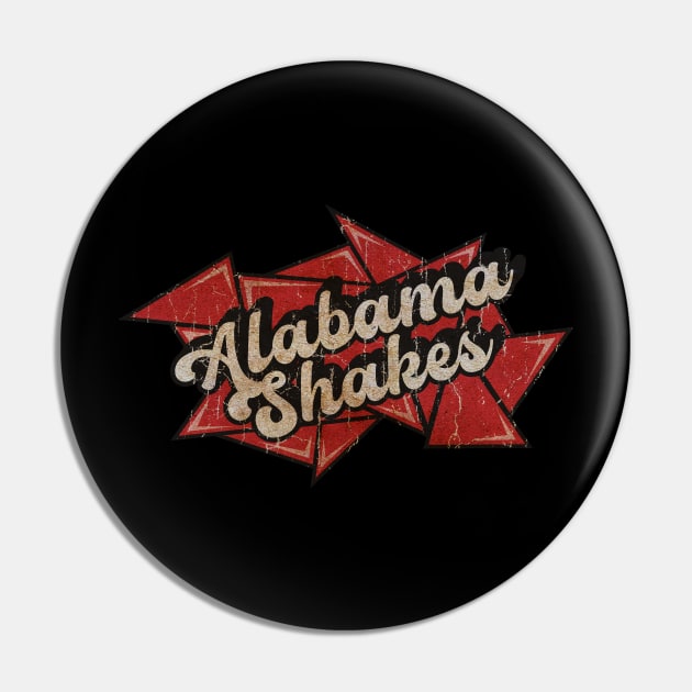 Alabama Shakes - Red Diamond Pin by G-THE BOX