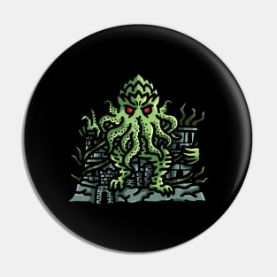 Ruler of the Abyss: Cthulhu on the Throne Pin