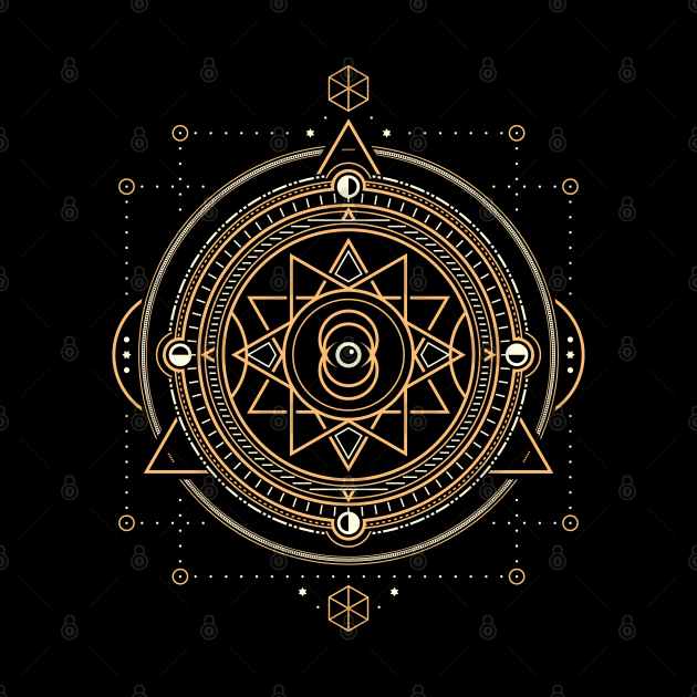 Sacred geometry by Vilmos Varga