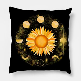 Moon and stars Pillow