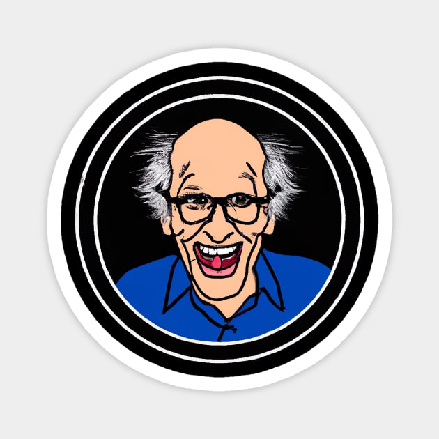 Funny Larry David Magnet by Intellectual Asshole