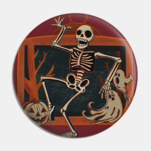 Spooky Night Owls Pin