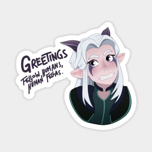 Human Rayla Magnet