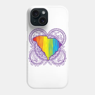 South Carolina Mandala Pride Phone Case