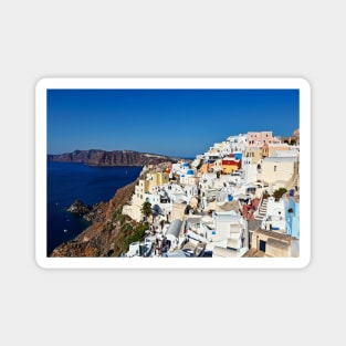 The wonderful Oia in Santorini, Greece Magnet