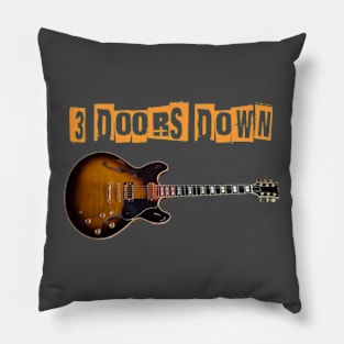 3 DOORS DOWN BAND Pillow