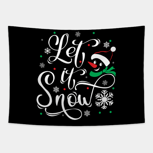 Let It snow Tapestry by zooma